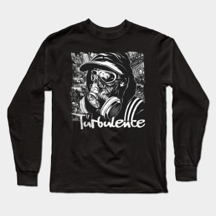 Turbulence: Rebellious Streetwear Long Sleeve T-Shirt